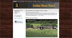 Desktop Screenshot of goldenhorseranch.at